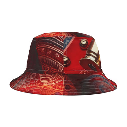 Gangstafied Red Bucket hat