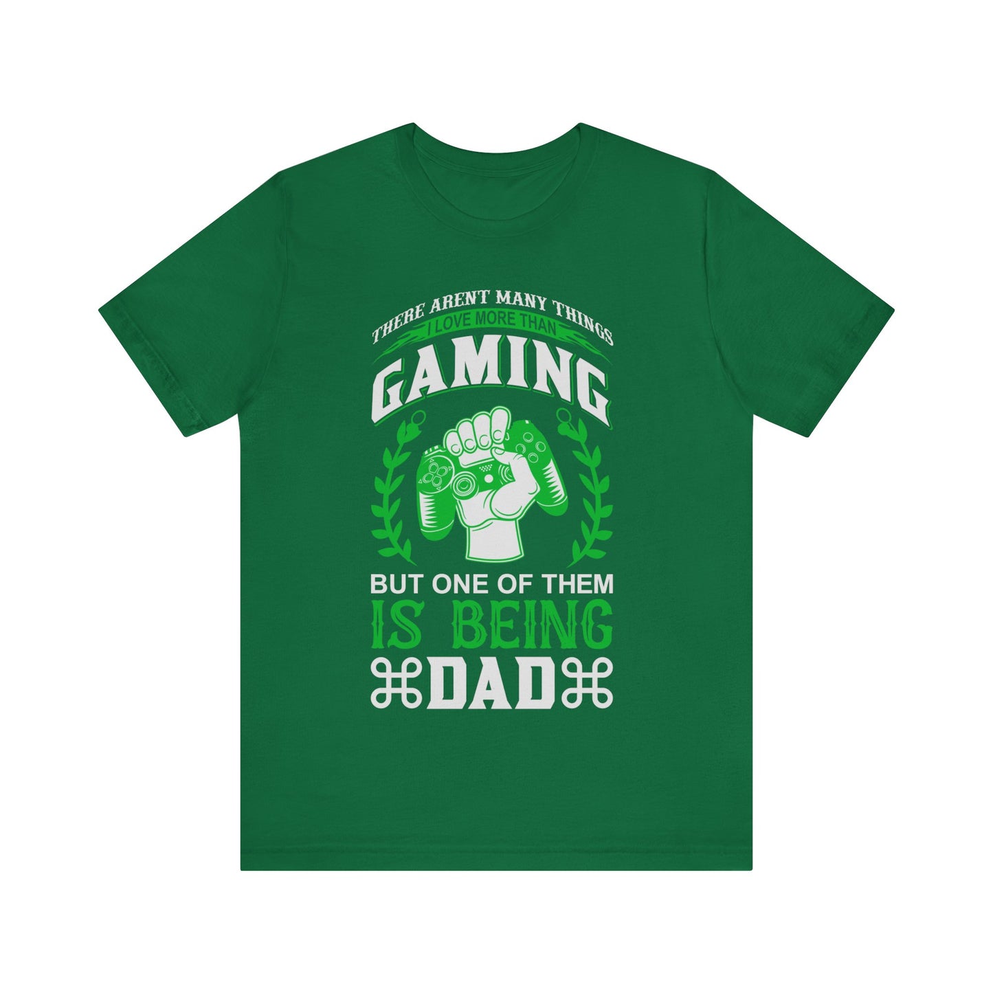 Love Being a Gamer Dad Unisex Jersey Short Sleeve Tee