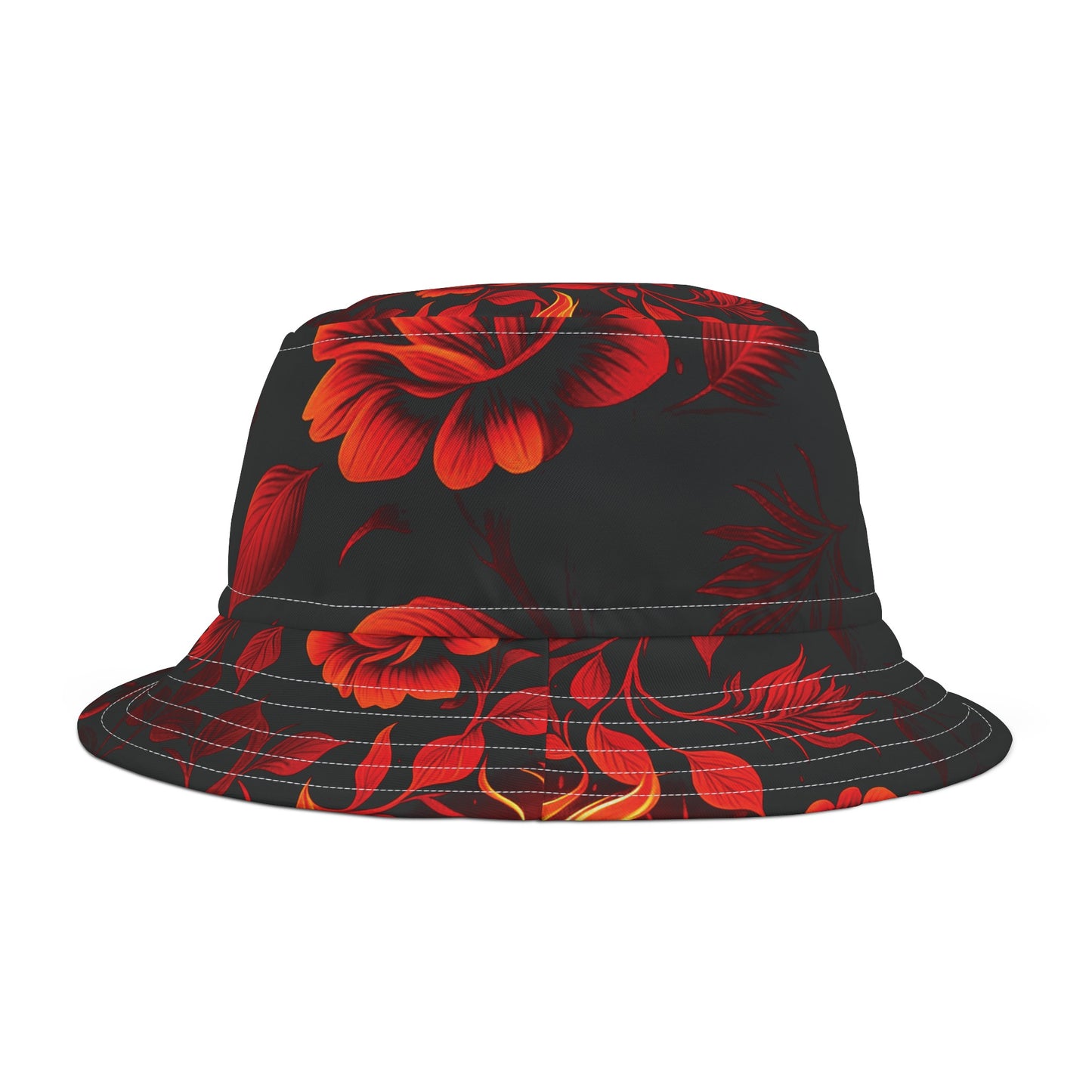 Fire Rose Bucket Hat