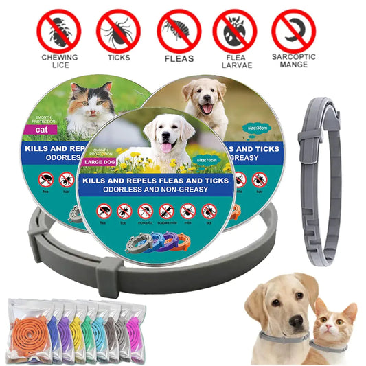 Anti-parasitic Adjustable Dog Collar